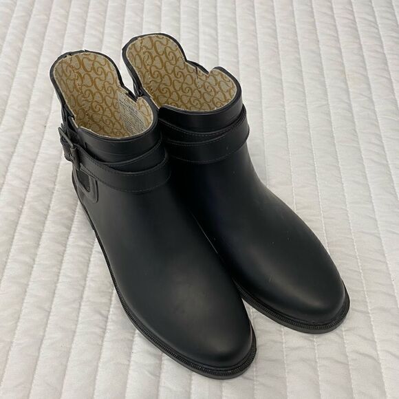 Chooka Rain Ankle Boots Women Size 7 - Picture 1 of 9